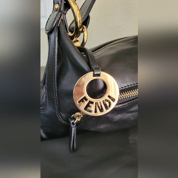 Fendi leather zucca baguette bag - Picture 11 of 16